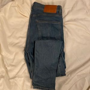 Zara man skinny blue jeans size 32